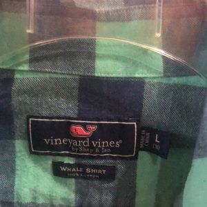 Youth Vineyard Vines flannel button down